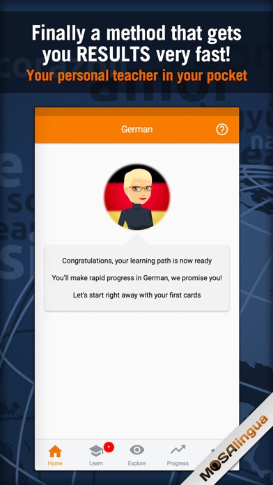 Learn German - MosaLingua Screenshots