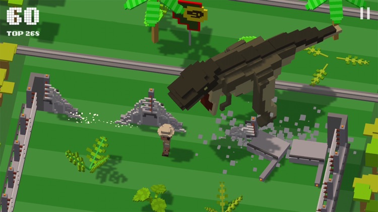 Jurassic Hopper: Crossy World screenshot-0