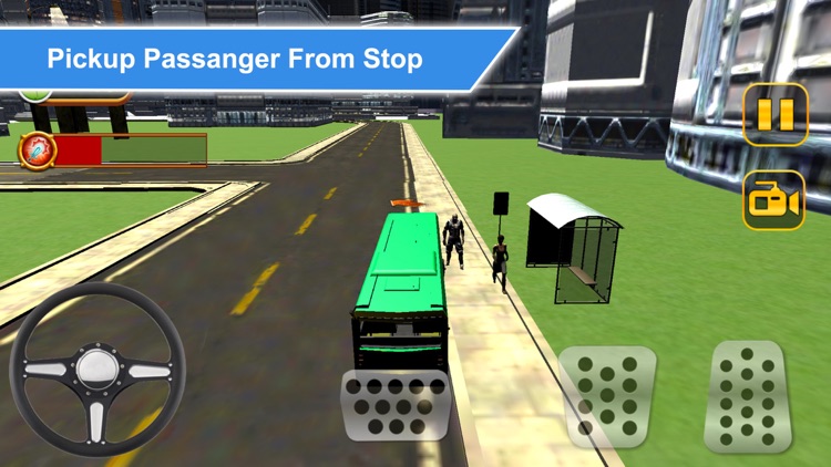 Airport Staff Bus Simulation