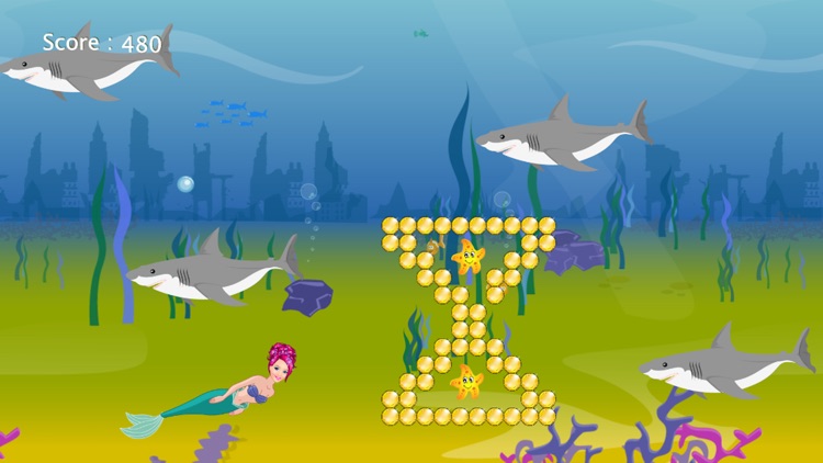 Little Mermaid Shark Attack screenshot-3