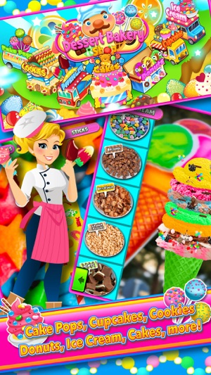 Candy Dessert Bakery Shop Make & Cook(圖2)-速報App