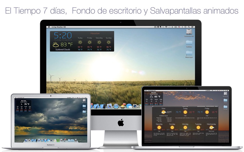 Tiempo HD & Salvapantallas para PC - Descarga gratis [Windows 10,11,7 y Mac  OS] - PcMac Español