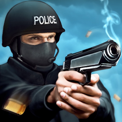 Cops Weapon Attack Fire Icon