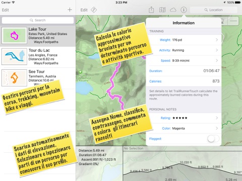 TrailRunner touch — GPX Editor screenshot 2