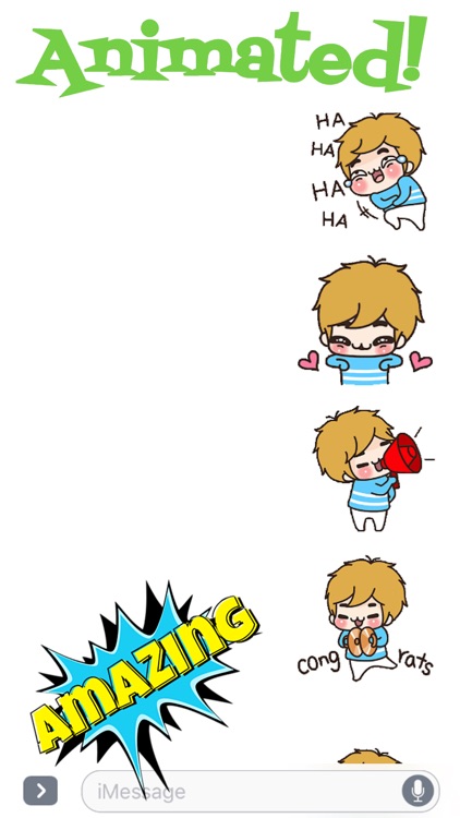 Cute Little Boy Aniamted