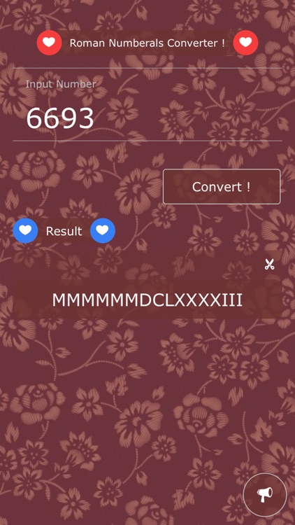 Roman Numerals Converter