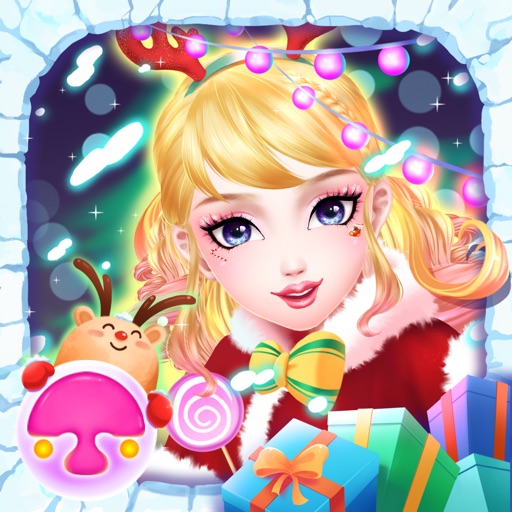 Christmas Salon: Girl Makeup iOS App