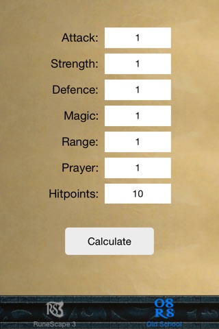 RuneScape Combat Calculator screenshot 4