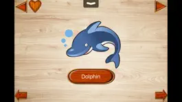 Game screenshot Sea Animal Jigsaws - Baby Learning English Games apk