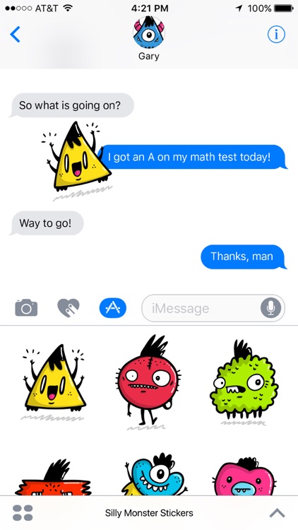 Silly Monsters Stickers