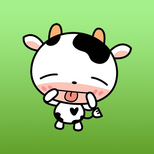 Boo The Lovely Baby Dairy Cows Sticker icon