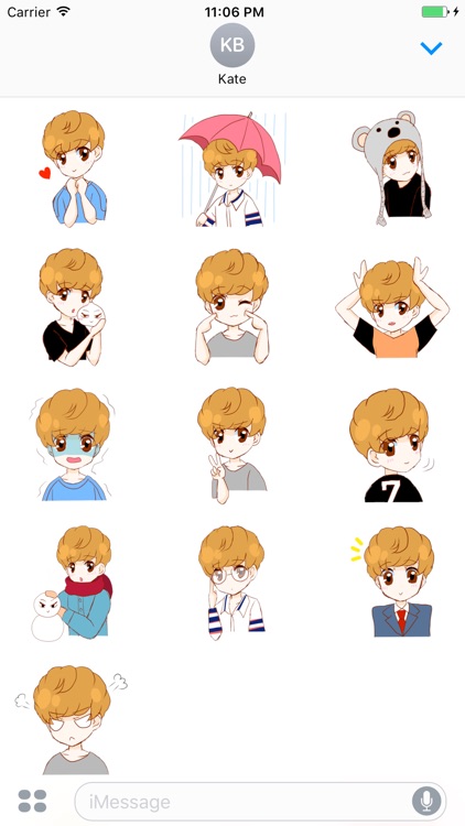 Jack The Boy Stickers