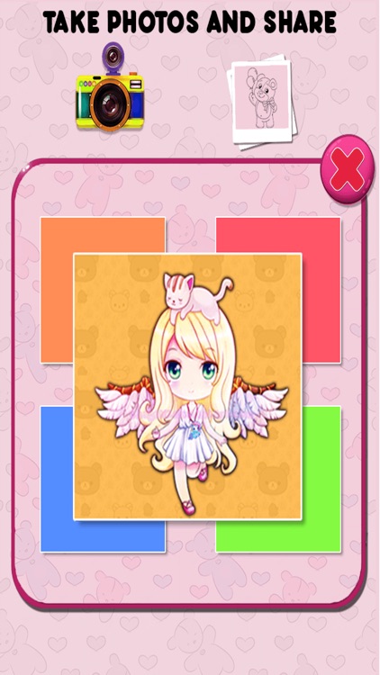 Doll Kids Coloring Book screenshot-4