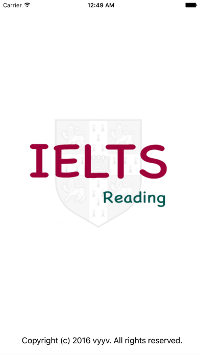 How to cancel & delete MOCK IELTS Reading from iphone & ipad 1