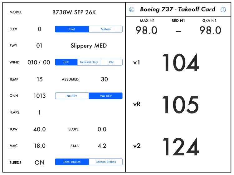 Takeoff Analysis