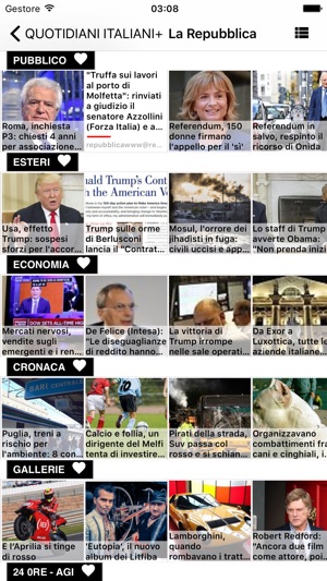 Quotidiani Italiani+ Notizie, Attualità, Cronaca(圖2)-速報App