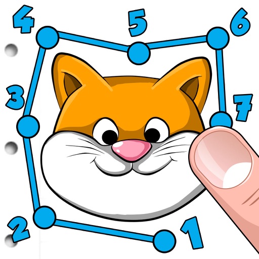 Connect The Dots Cats Icon