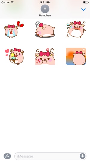 Girls Hamster Sticker(圖4)-速報App