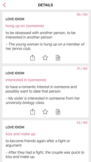 Love Negotiation idioms in English(圖1)-速報App