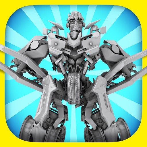 Super Action Robots & Superheroes Team Puzzles iOS App