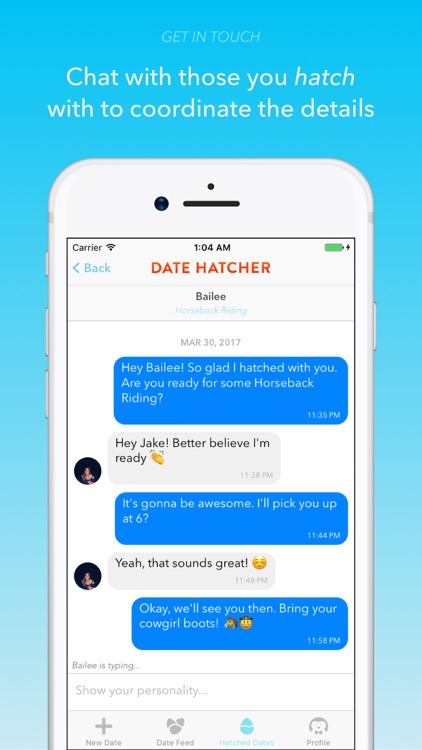 Date Hatcher - The Dating App for Real Dates screenshot-4