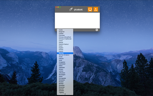 ‎picatext Screenshot