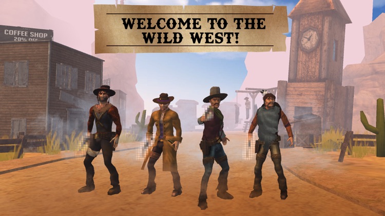 Western Cowboy Duel Shooting Simulator