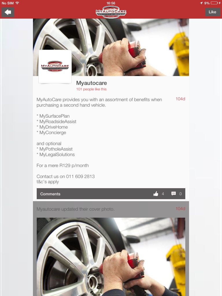 MyAutoCare screenshot 2