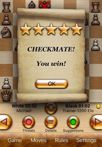 Echecs sans pub. screenshot 2