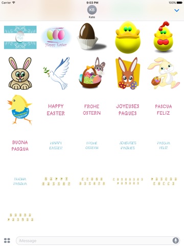 Easter Sticker screenshot 2
