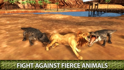 How to cancel & delete Angry Crocodile 3D Simulator - Wild Alligator from iphone & ipad 1