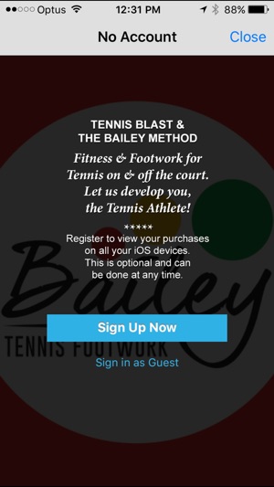 Bailey Tennis Footwork(圖2)-速報App