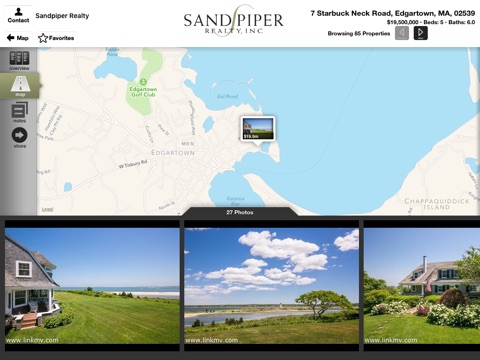 Sandpiper Realty - Martha's Vineyard for iPad screenshot 3