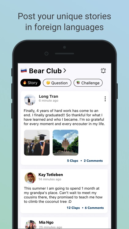 Bear Club: Language Community