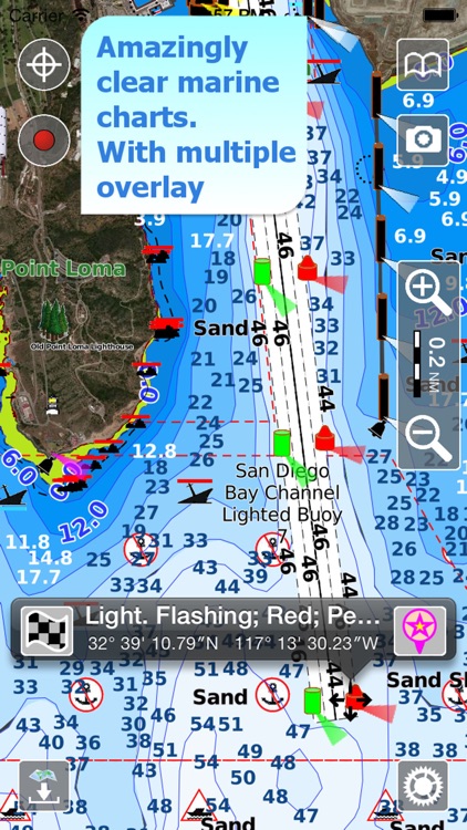 Aqua Map California - GPS Offline Nautical Charts