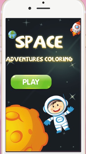 Space Adventure Coloring Book(圖2)-速報App