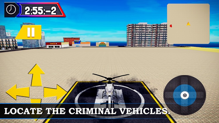 Police Helicopter Crime Arrest & Chase game