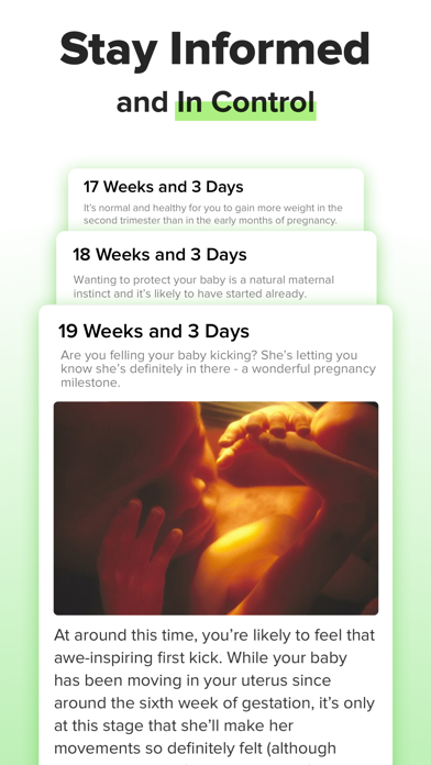 Nurture Pregnancy Week by Week Screenshot