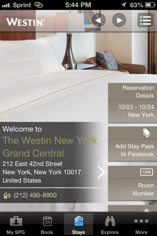 SPG: Starwood Hotels & Resorts screenshot 3