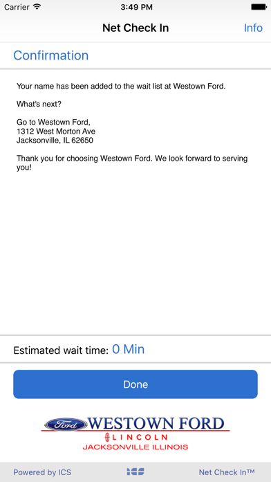 How to cancel & delete Net Check In - Westown Ford from iphone & ipad 3