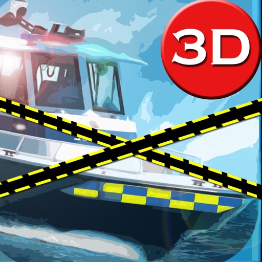 3D Prison Escape Fast Police Powerboat Emergency icon