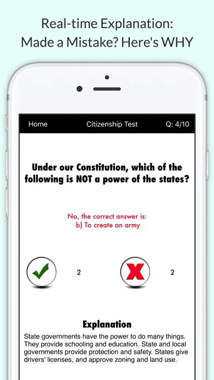 US Citizenship Test 2017 USCIS with Audio screenshot-0