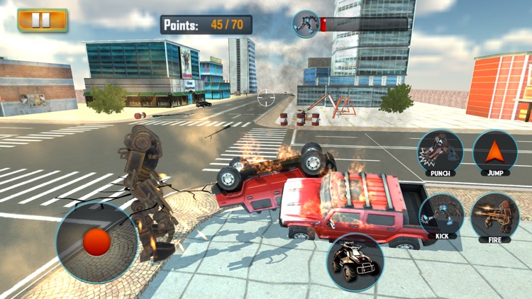 Robot Car Hero Sim 3D