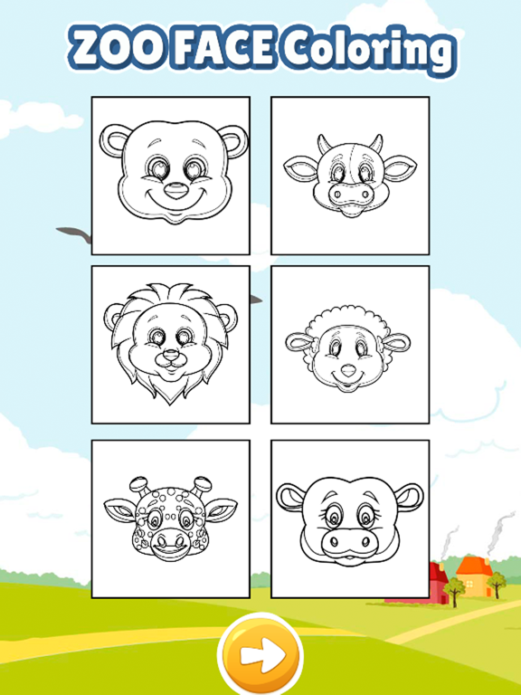 Download Updated Zoo Animal Face Coloring Book For Kids Games Pc Iphone Ipad App Mod Download 2021