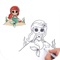 Icon Learn How to Draw Cute Princess Characters