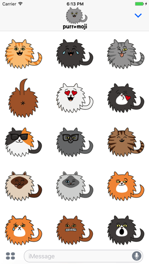 Purr-Moji Cat Stickers(圖2)-速報App