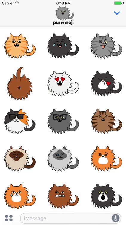Purr-Moji Cat Stickers screenshot-1