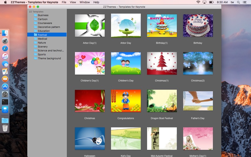 ZZThemes - Templates for Keynote thumbnail 2