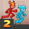 Icon Fire and Water Stickman 2