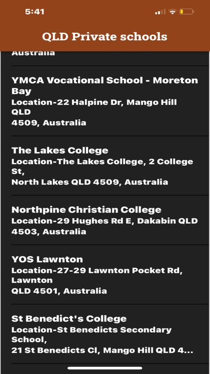 Queensland Schools Directory